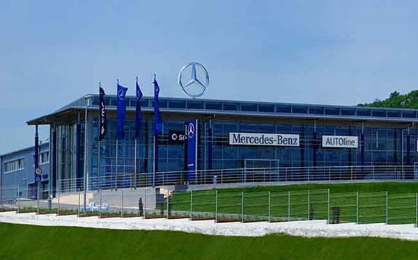 Mercedes – Autosalon und Service
