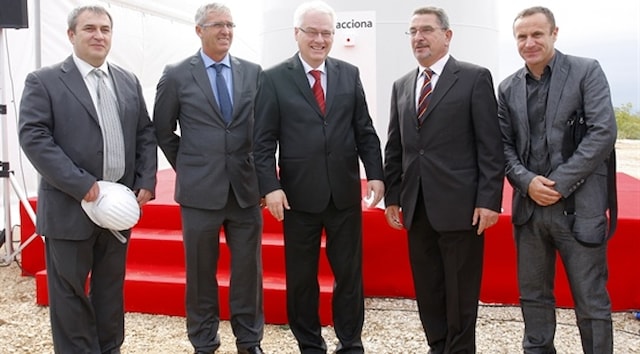 Windfarm Jelinak - opening ceremony